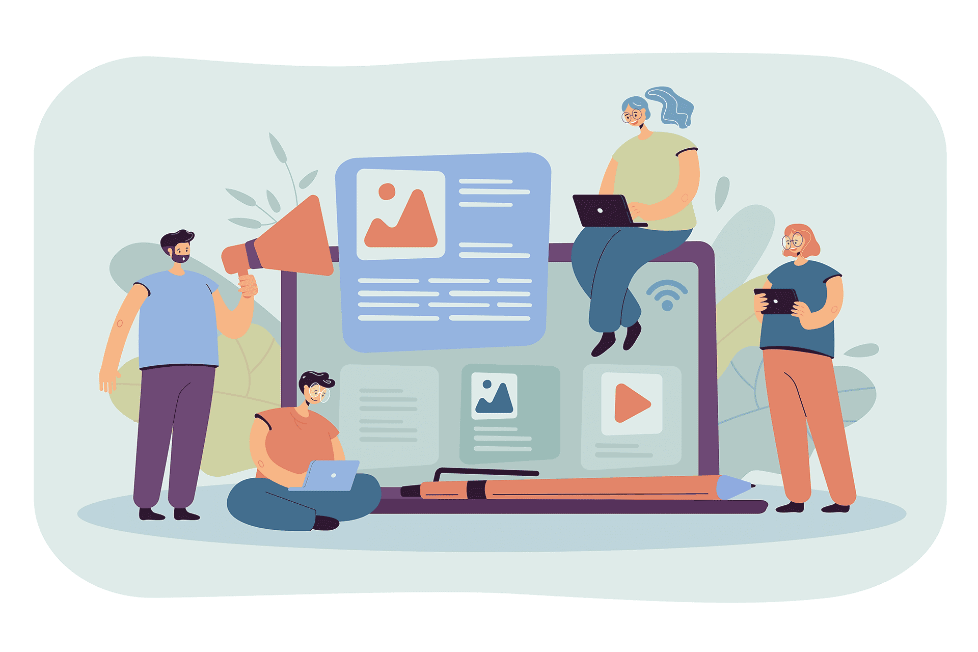 Diseños líquidos: cómo crear piezas que fluyen entre redes, web, newsletters y vídeo